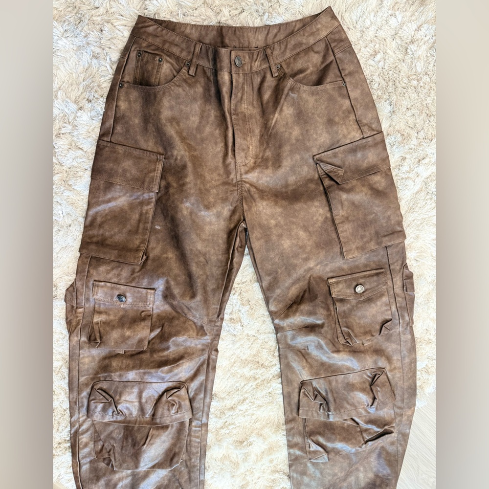Women’s Brown Cargo Pants